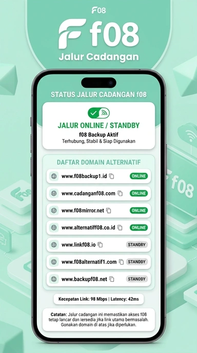 Tampilan link alternatif f08